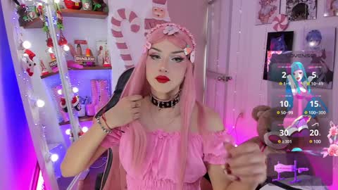 Snapshot of alessandra_thedoll chatting on December 8, 7:45 pm Alessa online show from December 8, 7:45 pm