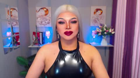 Snapshot of amazingfatcock_ts chatting on January 9, 10:41 am MISS JAZMINE QUEEN OF HELLFIRE online show from January 9, 10:41 am