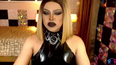 Snapshot of amazingfatcock_ts chatting on October 9, 2:02 am MISS JAZMINE QUEEN OF HELLFIRE online show from October 9, 2:02 am