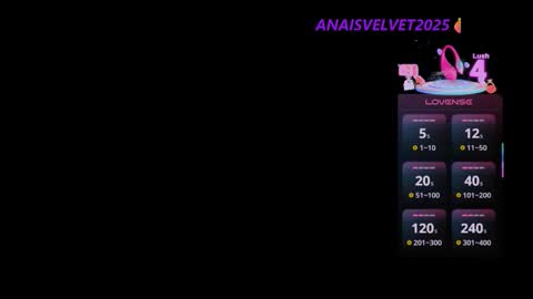 anaisvelvet2025 online show from October 10, 6:14 am