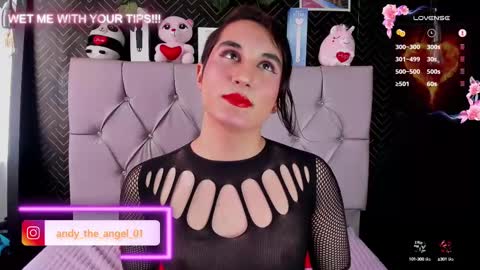 Snapshot of andy_angel1 chatting on February 21, 2:27 pm andy angel online show from February 21, 2:27 pm