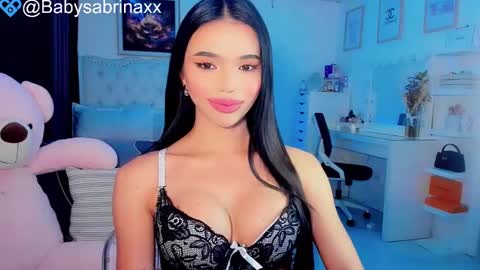 Snapshot of babysabrinaxx chatting on February 23, 4:46 pm babysabrinaxx online show from February 23, 4:46 pm