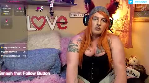 Snapshot of blakelytgirl chatting on March 7, 5:03 am Blakely Morningstar online show from March 7, 5:03 am