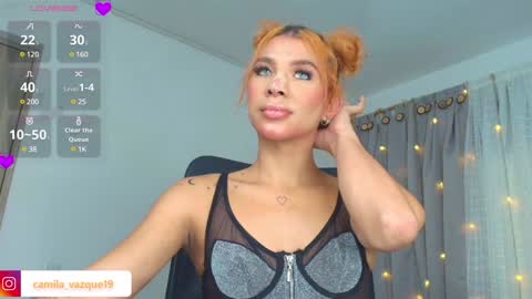 Snapshot of camila_hott1 chatting on December 14, 2:34 am Cami vazques online show from December 14, 2:34 am