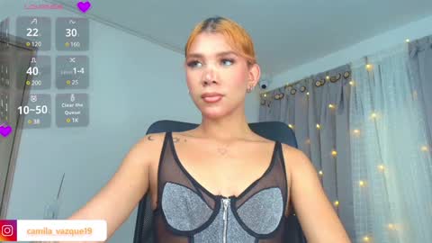 Snapshot of camila_hott1 chatting on December 16, 1:21 am Cami vazques online show from December 16, 1:21 am