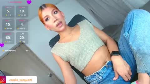 Snapshot of camila_hott1 chatting on December 26, 3:49 am Cami vazques online show from December 26, 3:49 am