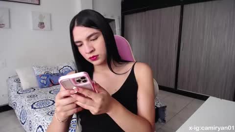 Snapshot of camilaryan chatting on February 13, 5:01 pm X IGcamiryan01 online show from February 13, 5:01 pm