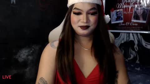 Snapshot of cj_parker69 chatting on December 24, 3:37 pm QUEEN CESS online show from December 24, 3:37 pm