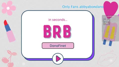 Snapshot of danafinet chatting on February 6, 11:10 am A B B Y online show from February 6, 11:10 am