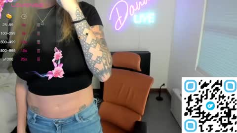 DANNI DANIELS online show from December 22, 10:25 pm