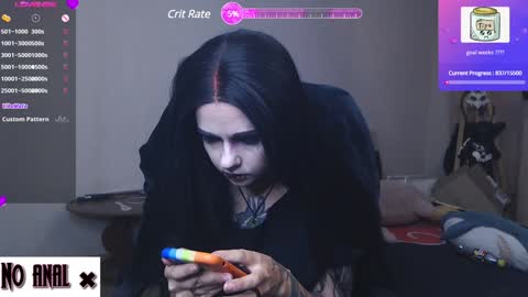 Snapshot of dark__elf chatting on December 7, 10:12 pm Anessa online show from December 7, 10:12 pm