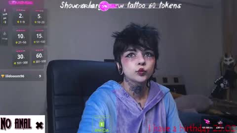 Snapshot of dark__elf chatting on February 12, 10:49 pm Anessa online show from February 12, 10:49 pm