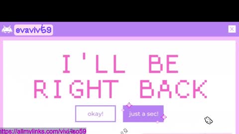 Snapshot of evavivi59 chatting on October 2, 2:34 am Vivi online show from October 2, 2:34 am