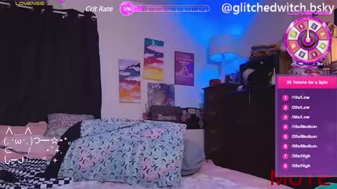 Snapshot of glitchwitch chatting on February 27, 8:28 am Glitch online show from February 27, 8:28 am