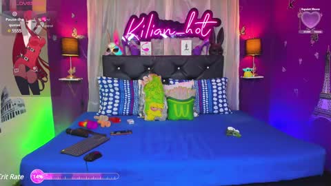 Snapshot of kilian_hot chatting on February 19, 4:55 am Kilian online show from February 19, 4:55 am
