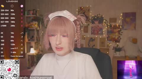 koshkasenpai online show from December 1, 4:09 pm