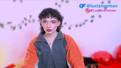 Snapshot of lucianromeo17 chatting on January 3, 7:49 am Lucy or Lucian 3 Come to my social Links3 online show from January 3, 7:49 am