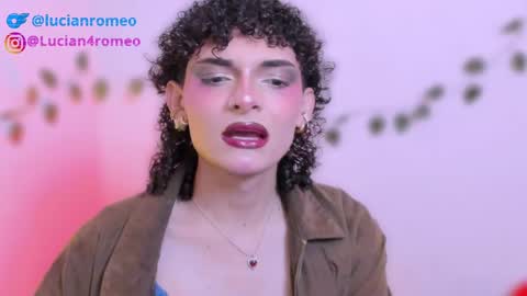 Snapshot of lucianromeo17 chatting on January 7, 9:21 am Lucy or Lucian 3 Come to my social Links3 online show from January 7, 9:21 am