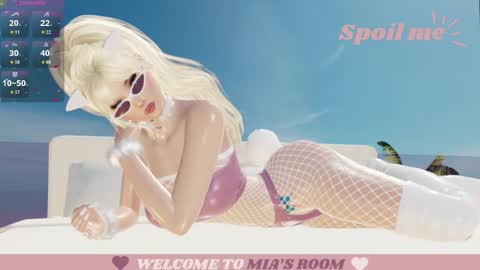Snapshot of mia_lilah chatting on October 2, 2:56 am Mia online show from October 2, 2:56 am