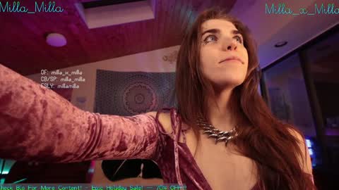 milla_milla online show from January 4, 6:41 am