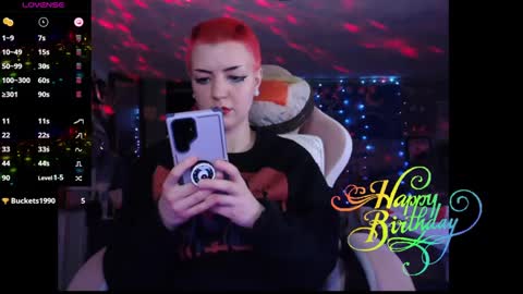 Snapshot of nerdy_squirty chatting on February 22, 5:12 am NerdySquirty online show from February 22, 5:12 am