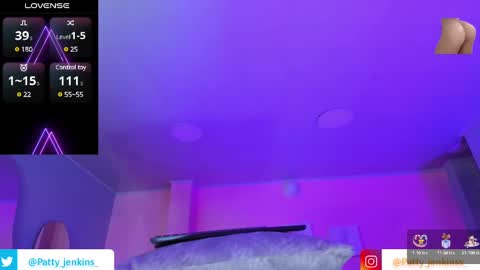Snapshot of patty_jenkinss chatting on December 19, 4:23 am Hi Pvt open Moans from lovense tell me Fav 113366 Especial level 33 online show from December 19, 4:23 am