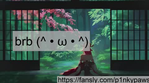 Snapshot of pinkypaws chatting on September 10, 9:58 pm miko online show from September 10, 9:58 pm