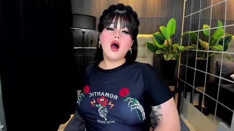 Snapshot of princesshugecummer chatting on February 17, 11:31 pm Astrid Ley online show from February 17, 11:31 pm