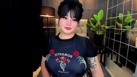 Snapshot of princesshugecummer chatting on February 21, 6:18 am Astrid Ley online show from February 21, 6:18 am