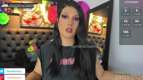Snapshot of rominaowenxx chatting on January 29, 5:19 am ROMINA OWEN online show from January 29, 5:19 am