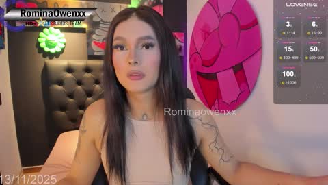 ROMINA OWEN online show from November 13, 8:01 am