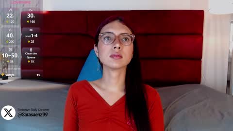 Snapshot of sarasaenz_99 chatting on January 13, 7:42 pm Sara online show from January 13, 7:42 pm