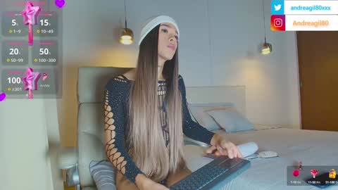 Snapshot of sweetandreagil chatting on January 28, 7:32 pm Andrea Cheryl GiLandreagil80 In Instagram online show from January 28, 7:32 pm