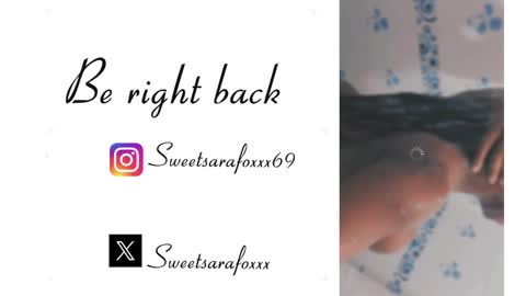 Snapshot of sweetsarafoxxx chatting on December 29, 4:30 pm Sara Sofia Libra online show from December 29, 4:30 pm
