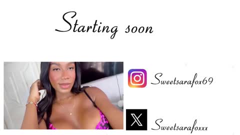 Snapshot of sweetsarafoxxx chatting on September 15, 4:01 pm Sara Sofia Libra online show from September 15, 4:01 pm