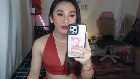 Snapshot of ts_jadexxx chatting on February 1, 10:55 pm Jade online show from February 1, 10:55 pm
