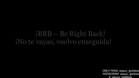 Wayuu Goddess  3 online show from November 4, 10:36 am