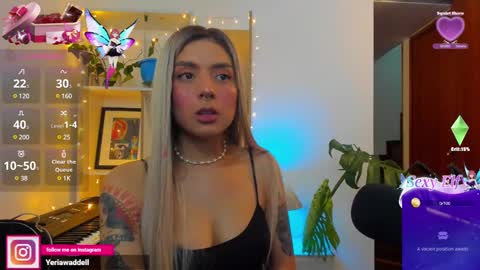 Snapshot of yeriawaddell_ chatting on December 10, 1:36 am yeriawaddell online show from December 10, 1:36 am