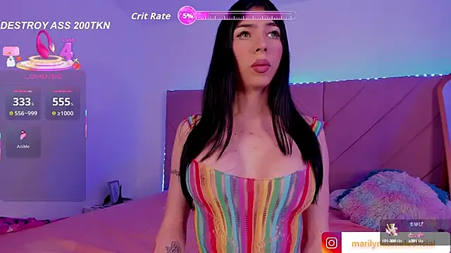 Snapshot of Marily_Daniela_ chatting on October 5, 3:07 am Marily Daniela online show from October 5, 3:07 am