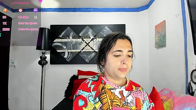 Snapshot of SARAMISHA chatting on March 1, 2:55 pm SARAMISHA online show from March 1, 2:55 pm