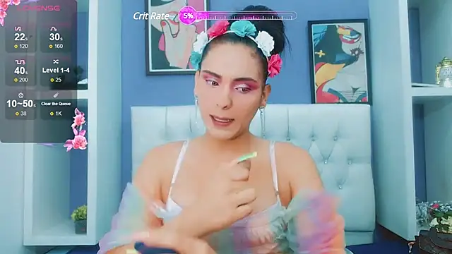 Snapshot of valentina_princess_ chatting on January 14, 5:19 am valentina princess online show from January 14, 5:19 am