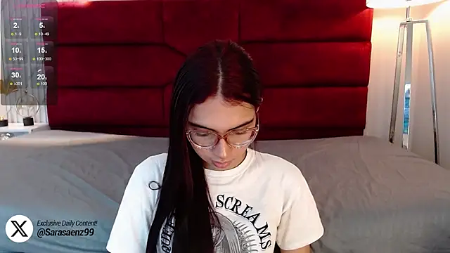 sara saenz99 online show from December 26, 7:38 pm