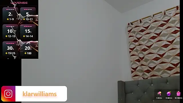 Snapshot of klarwillians chatting on January 16, 4:07 pm klarwillians online show from January 16, 4:07 pm