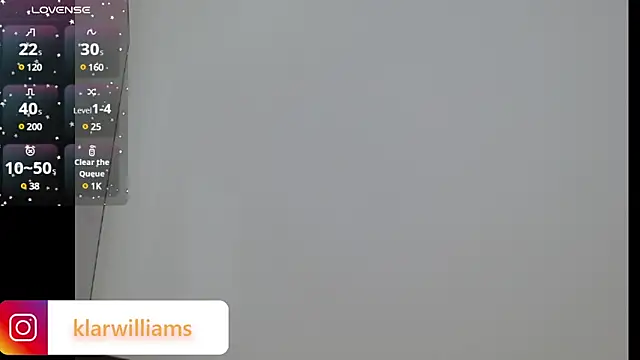 Snapshot of klarwillians chatting on February 8, 5:08 pm klarwillians online show from February 8, 5:08 pm