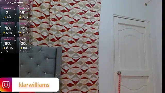 Snapshot of klarwillians chatting on February 19, 8:52 pm klarwillians online show from February 19, 8:52 pm