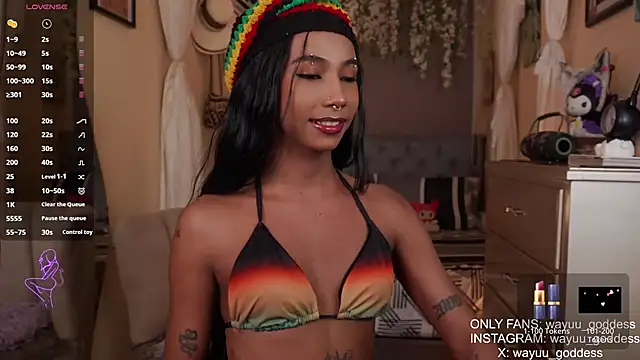 Snapshot of wayuu-goddess chatting on September 21, 2:56 pm wayuu-goddess online show from September 21, 2:56 pm