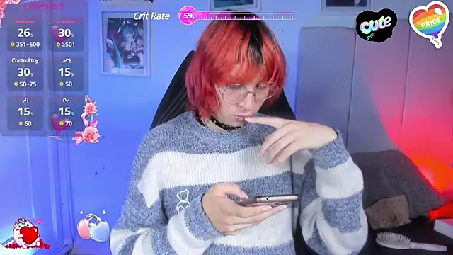 Snapshot of -kisa_ chatting on February 26, 3:10 am -kisa online show from February 26, 3:10 am