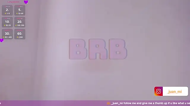 Snapshot of juanmiss chatting on September 16, 11:26 am juanmiss online show from September 16, 11:26 am