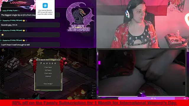Snapshot of Rae-Suon chatting on March 10, 10:13 pm Rae-Suon online show from March 10, 10:13 pm