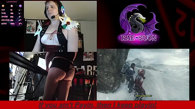 Snapshot of Rae-Suon chatting on October 2, 2:34 am Rae-Suon online show from October 2, 2:34 am